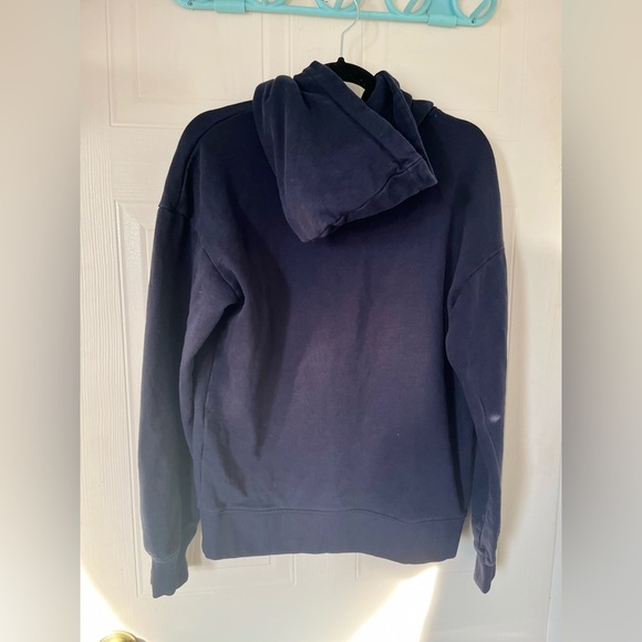 Jack & Jones Navy Blue Hoodie - Picture 8 of 9